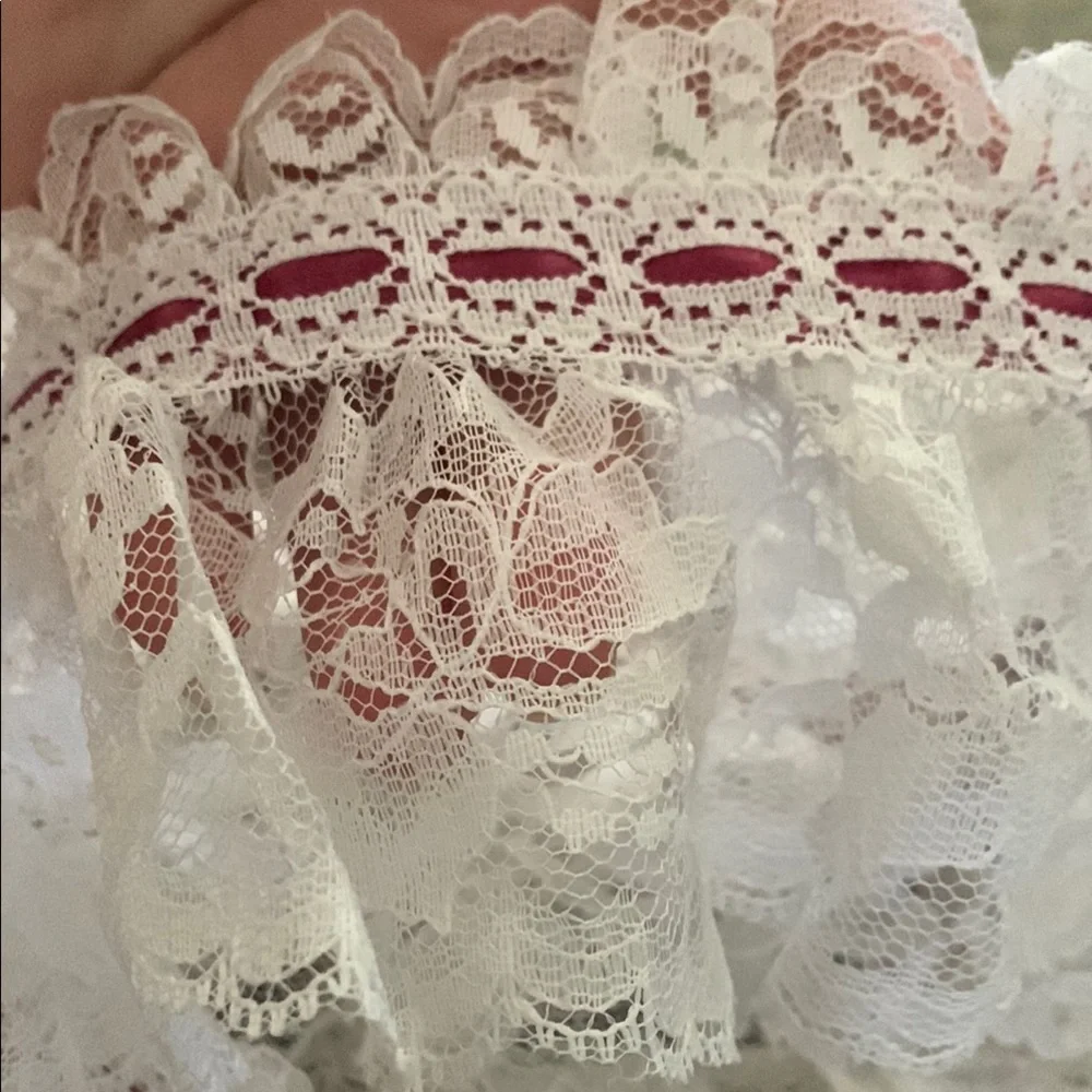 5 Yards Beautiful 4 inch Ribbon Lace - craft